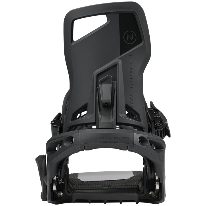Nidecker Supermatic Snowboard Bindings 2023 Black