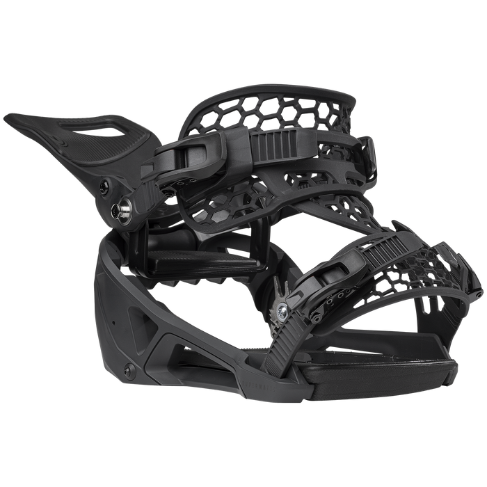 Nidecker Supermatic Snowboard Bindings 2023 Black