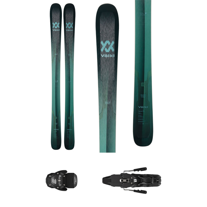 Völkl Secret 96 Skis + Armada Warden 11 Demo Bindings - Women's 2022