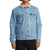 RVCA Waylon Denim Trucker Jacket - Men's Bleached Indigo