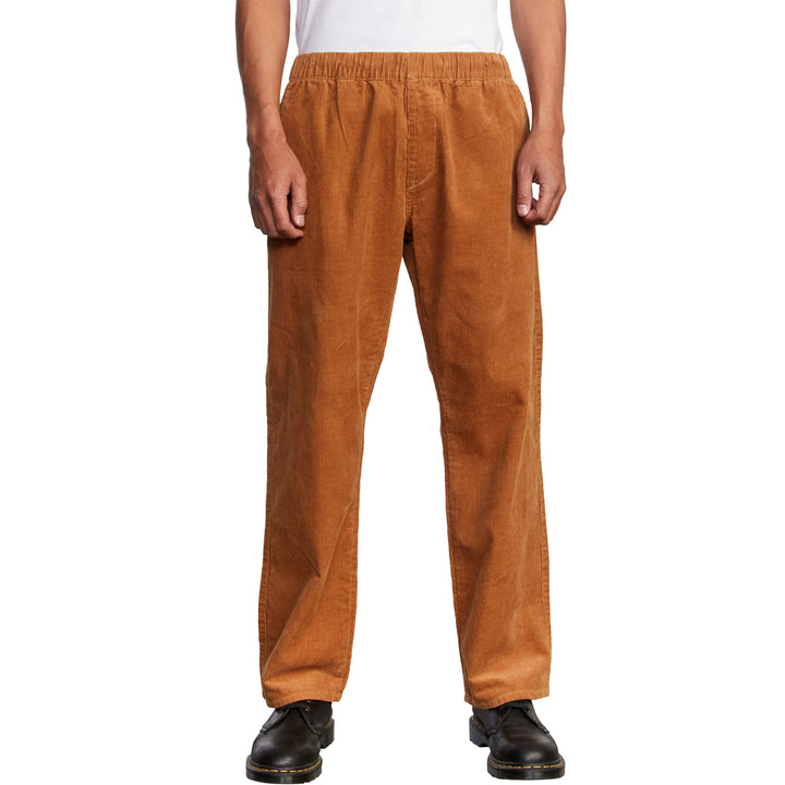 RVCA Americana Elastic Cord Pants - Men's Camel