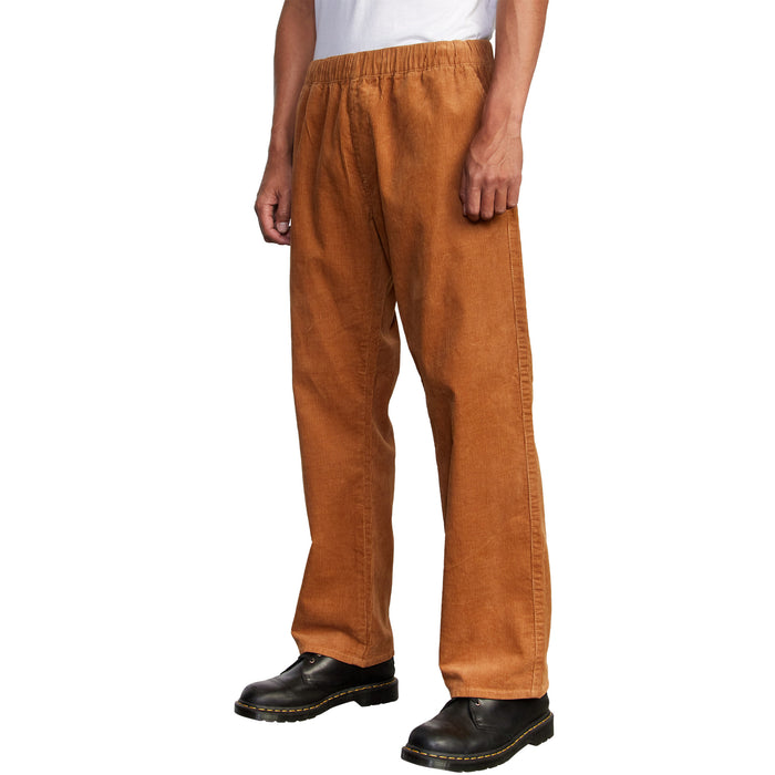RVCA Americana Elastic Cord Pants - Men's Camel