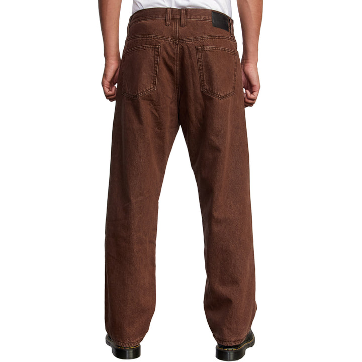 RVCA Reynolds Americana Lined Denim Jeans - Men's Chocolate