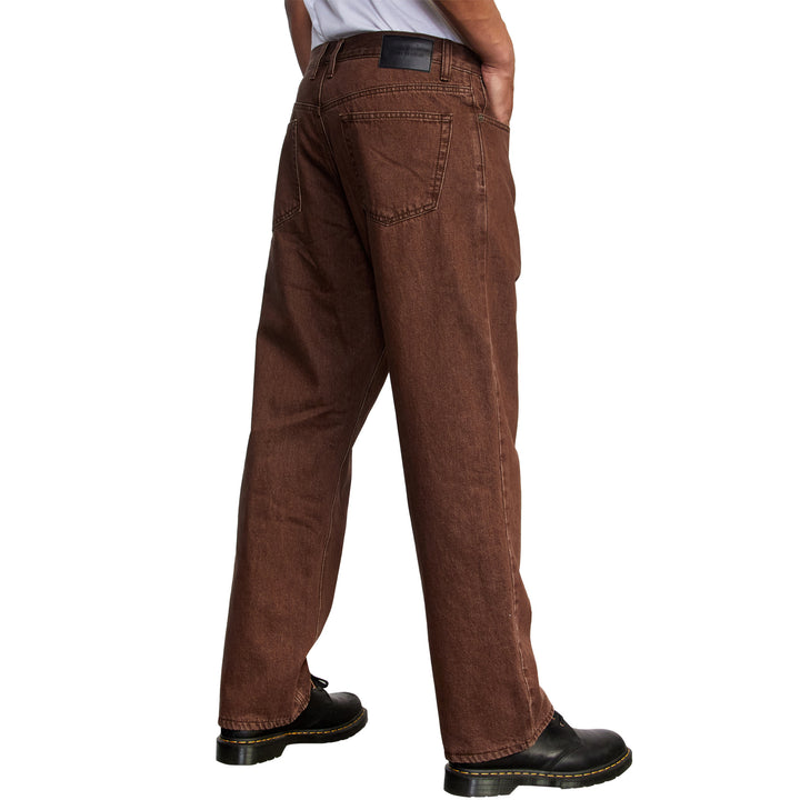 RVCA Reynolds Americana Lined Denim Jeans - Men's Chocolate