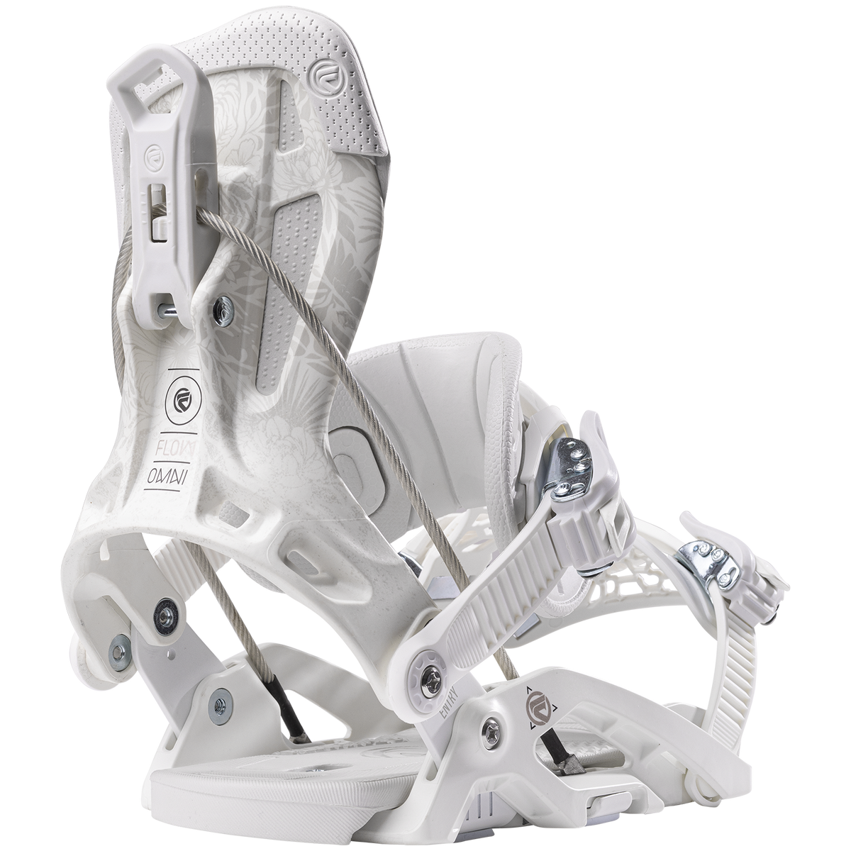 Flow Omni Hybrid Snowboard Bindings - Women's 2023 Nimbus Heather