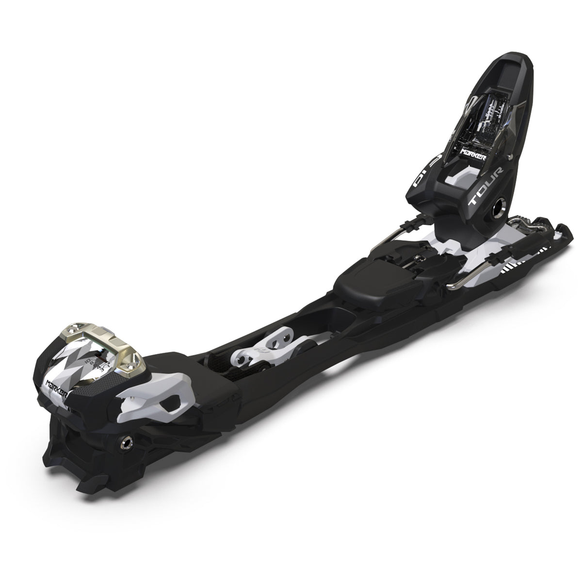Marker F10 Tour Large Alpine Touring Ski Bindings 2026 Black/White
