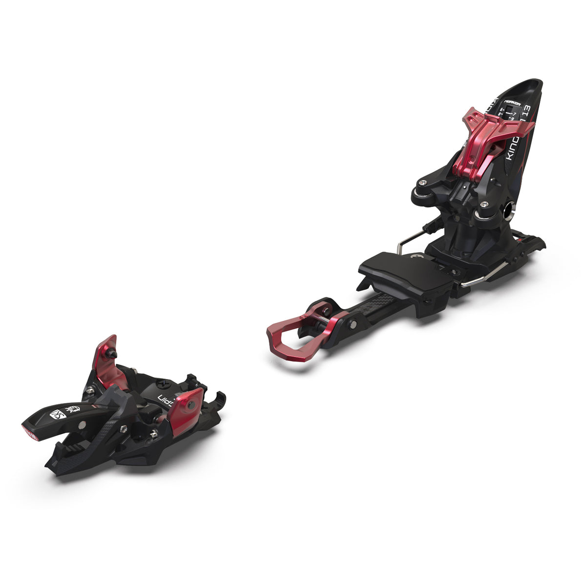 Marker Kingpin 13 Alpine Touring Ski Bindings 2026 Black/Red