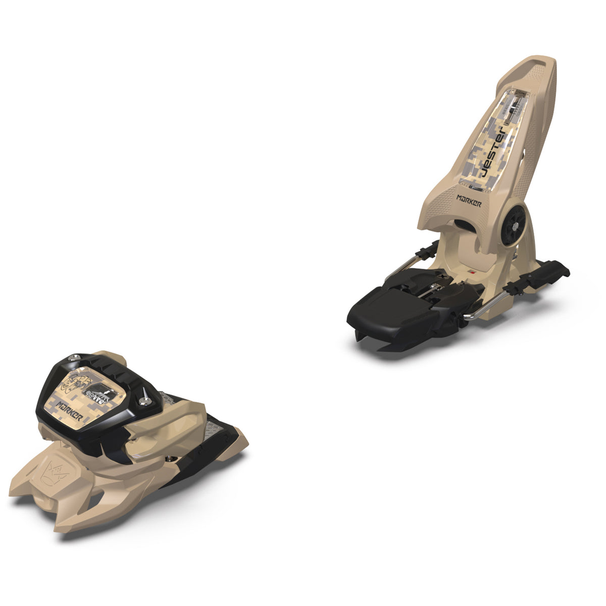 Marker Jester 18 Pro ID Ski Bindings 2024 Tan