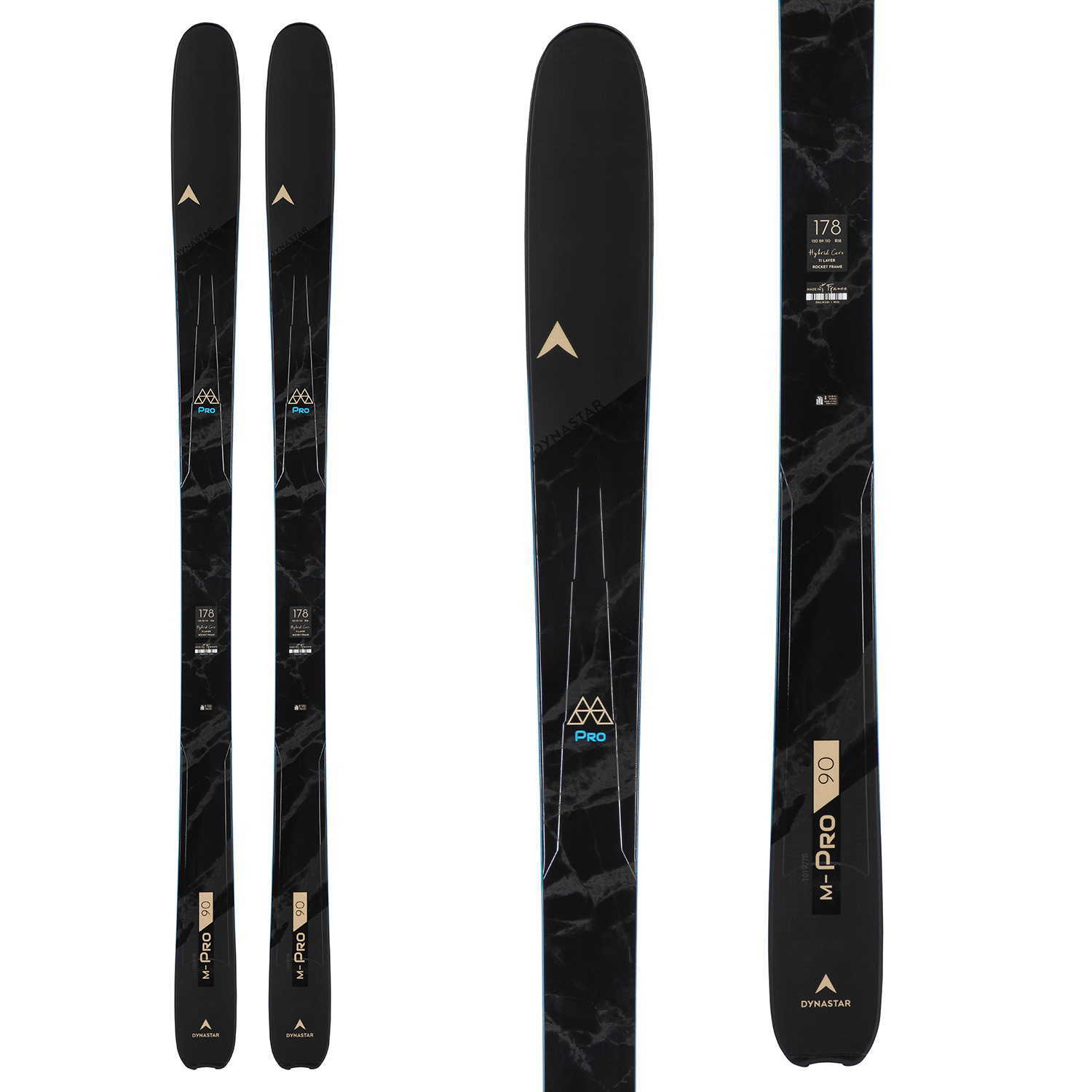 Dynastar M-PRO 90　プレート、ヒールリフター Dynastar M-Pro 90 Skis 2024 – evo
