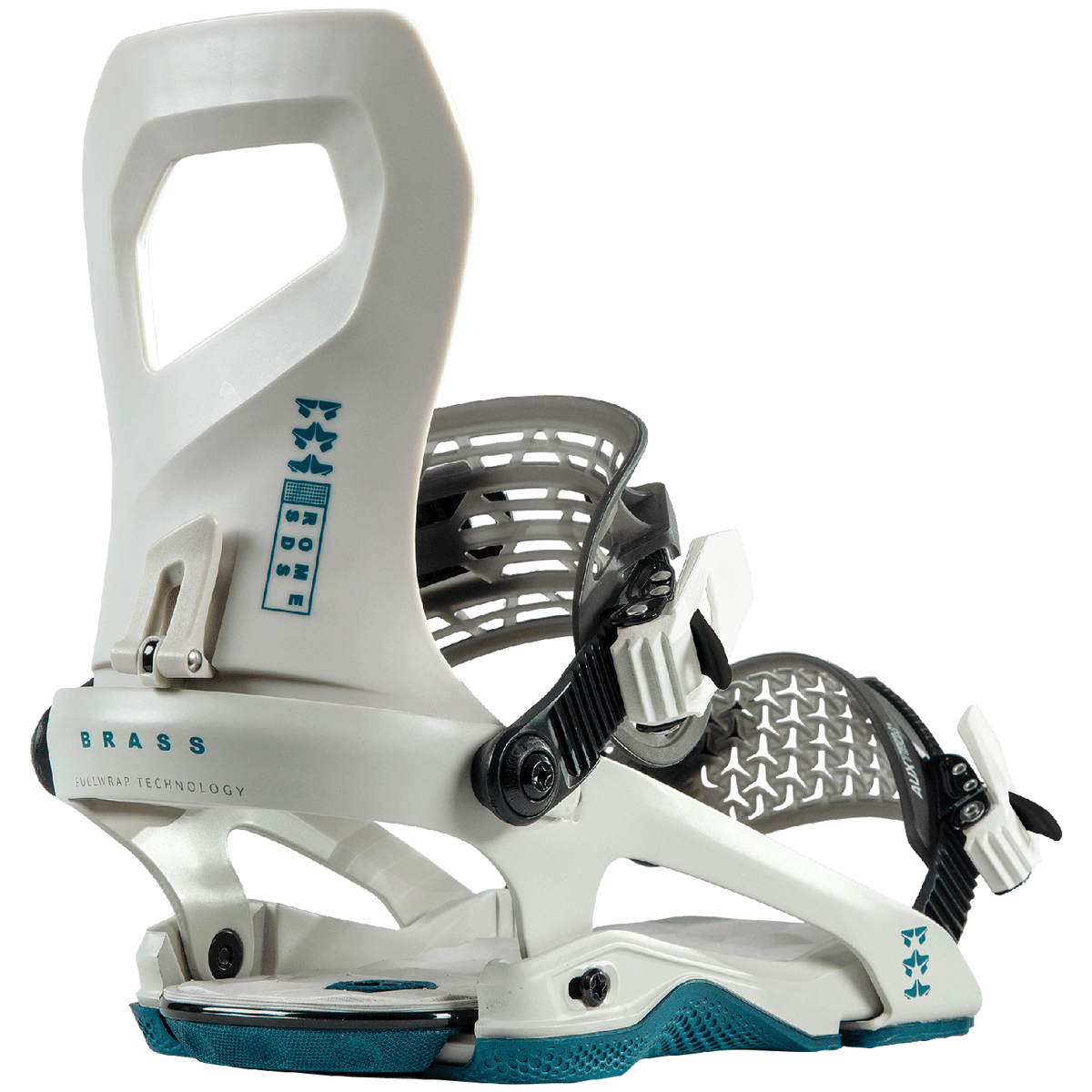 Rome Brass Snowboard Bindings - Women's 2023 White