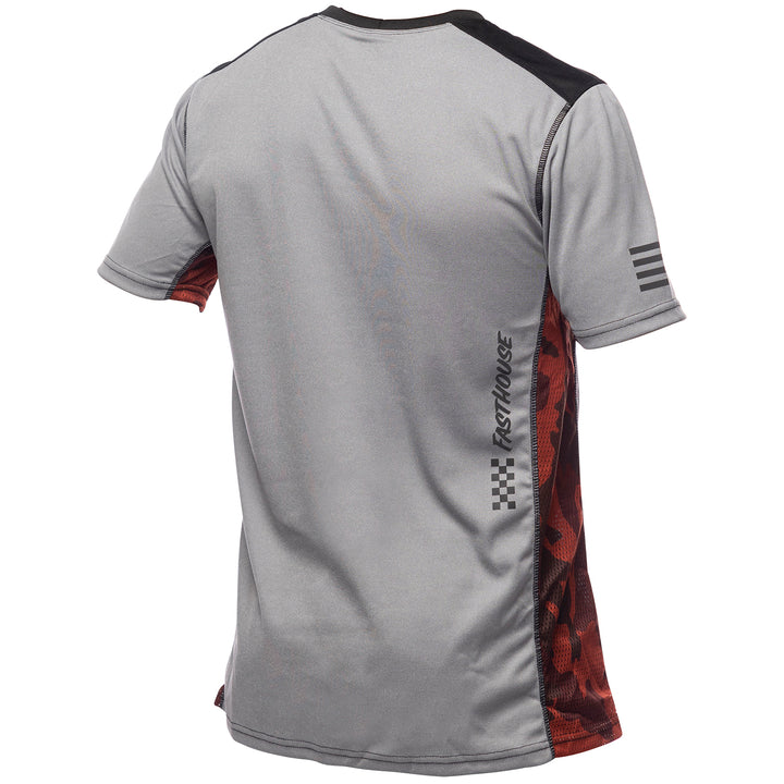 Fasthouse Classic Acadia Short-Sleeve Jersey Heather Gray