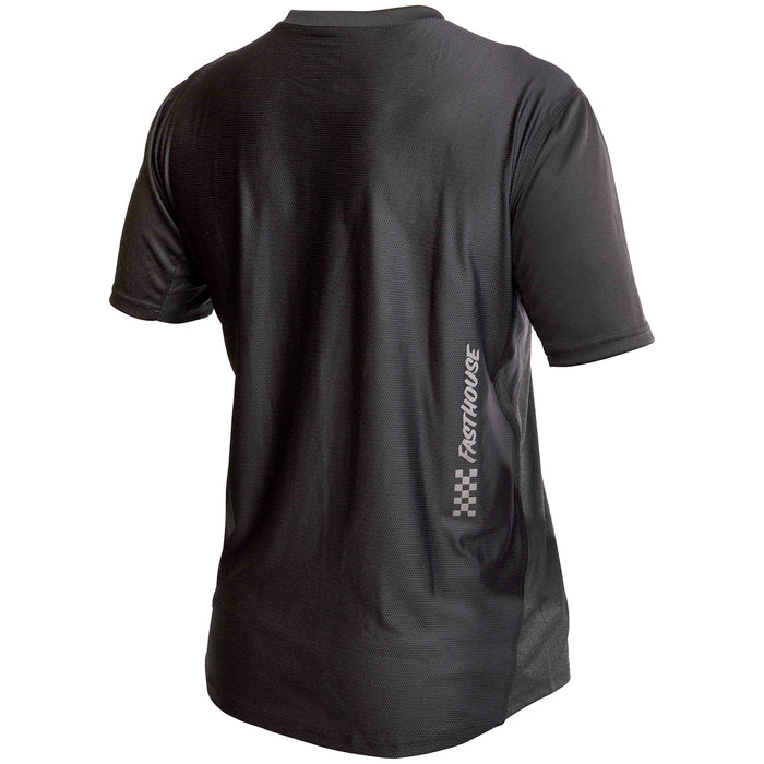 Fasthouse Alloy Mesa Short-Sleeve Jersey Heather Charcoal/Black