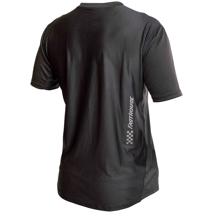 Fasthouse Alloy Mesa Short-Sleeve Jersey Heather Charcoal/Black