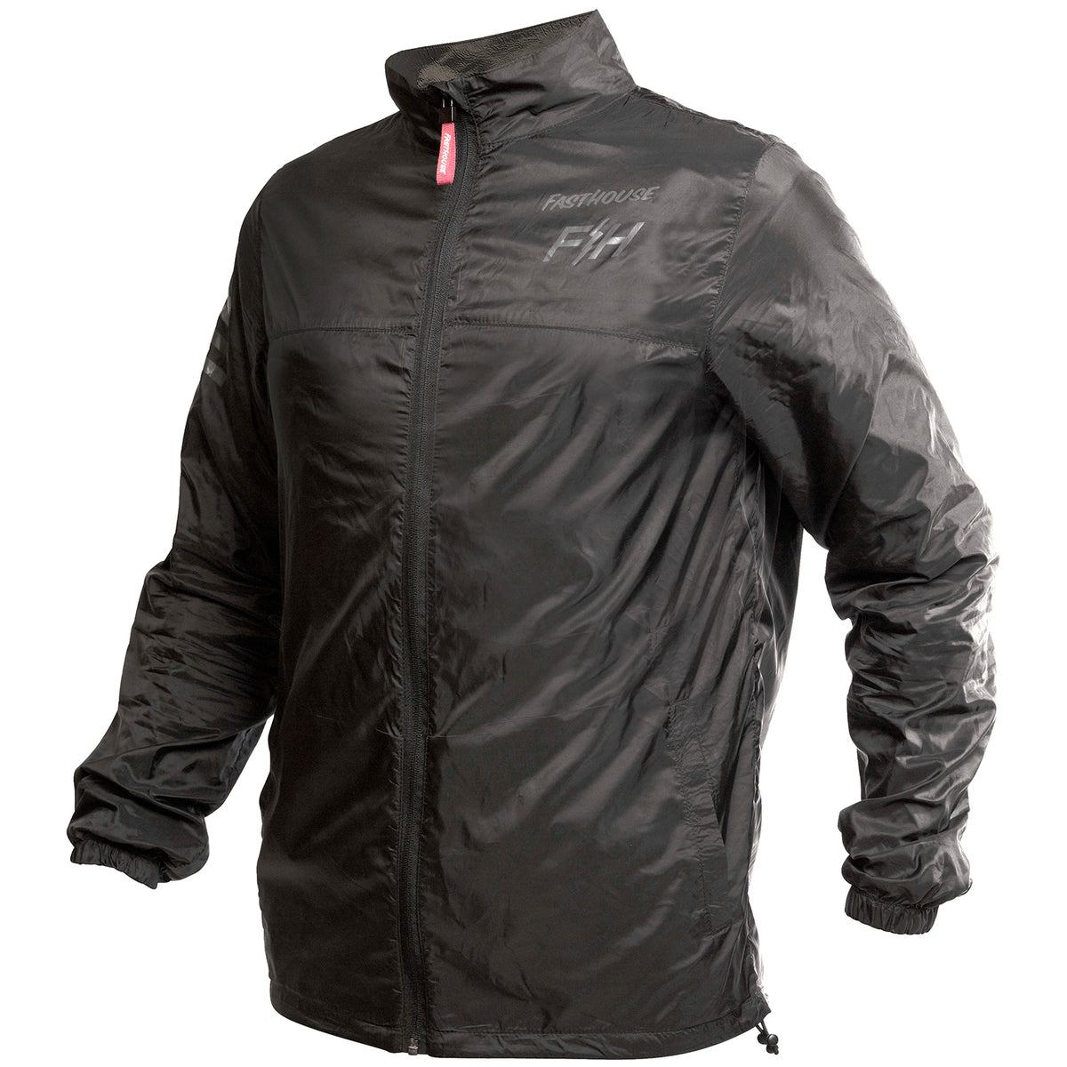 Fasthouse Tracker Packable Windbreaker Black