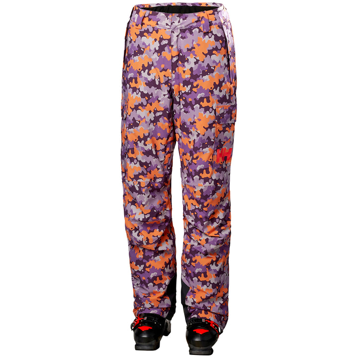 Helly Hansen Switch Cargo Insulated Pants - Women's Crushed Grape Camo