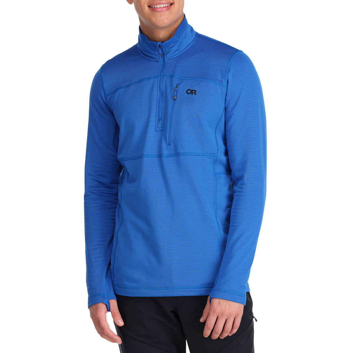 Outdoor Research Vigor Quarter-Zip Top - Men's Classic Blue
