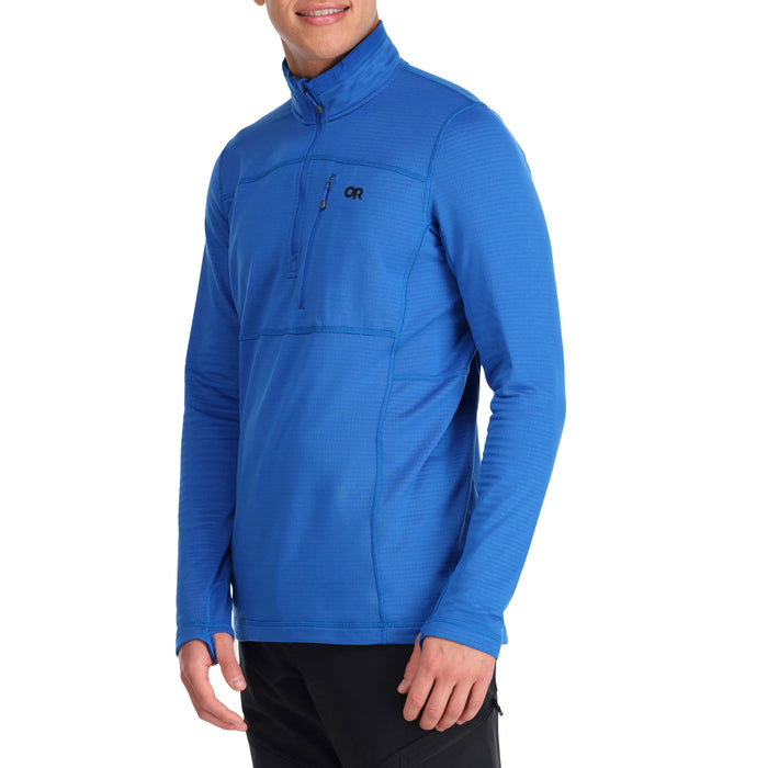 Outdoor Research Vigor Quarter-Zip Top - Men's Classic Blue
