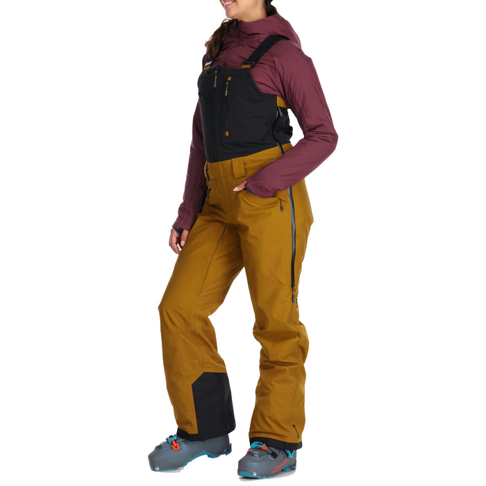 Outdoor Research Kulshan Storm Bibs - Women's Tapenade.Black