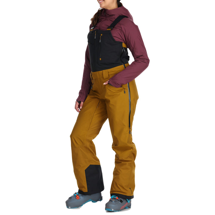 Outdoor Research Kulshan Storm Bibs - Women's Tapenade.Black