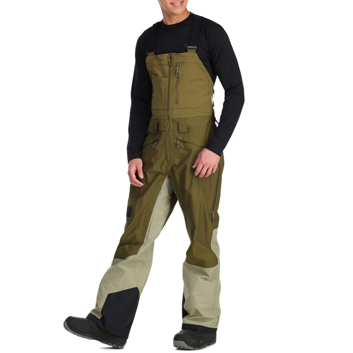 Outdoor Research Mt Baker Storm Bibs - Men's Loden/Flint