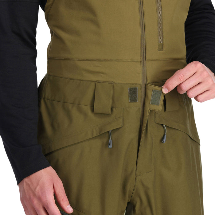 Outdoor Research Mt Baker Storm Bibs - Men's Loden/Flint
