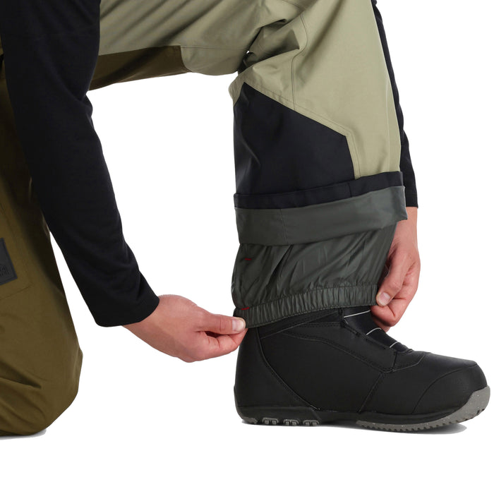 Outdoor Research Mt Baker Storm Bibs - Men's Loden/Flint