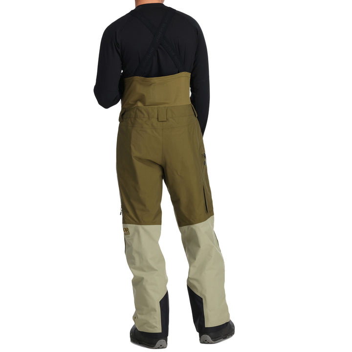 Outdoor Research Mt Baker Storm Bibs - Men's Loden/Flint