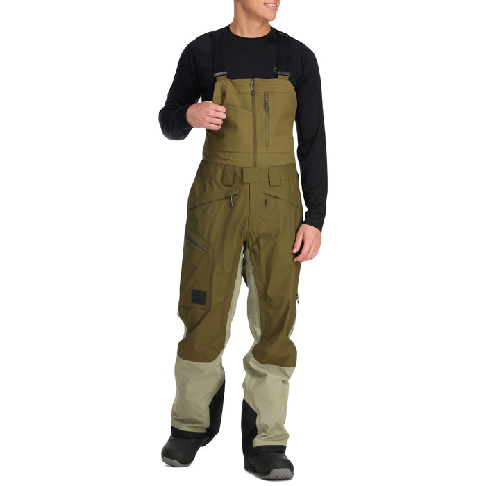 Outdoor Research Mt Baker Storm Bibs - Men's Loden/Flint