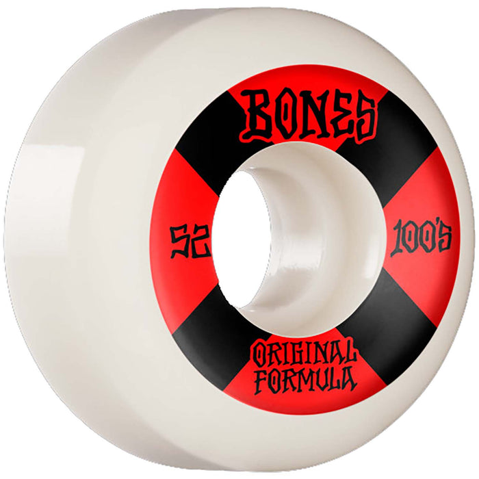 Bones 100s #4 OG V5 Sidecuts 100A Skateboard Wheels