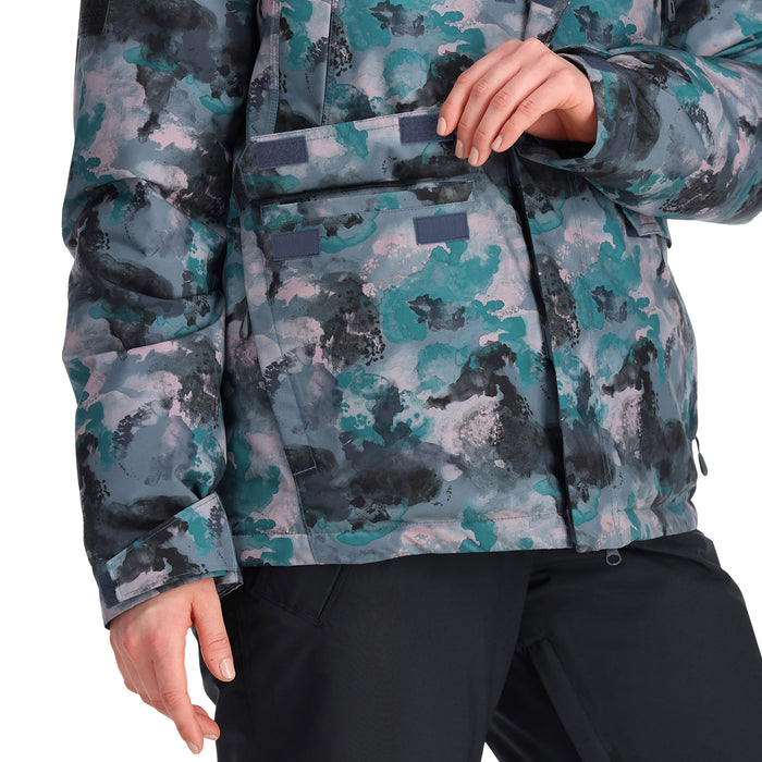 Outdoor Research Snowcrew Reveler Jacket - Women's Nimbus Watercolor