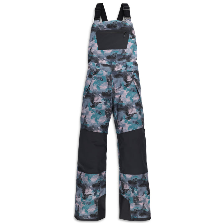 Outdoor Research Snowcrew Bib - Women's Nimbus Watercolor/Black