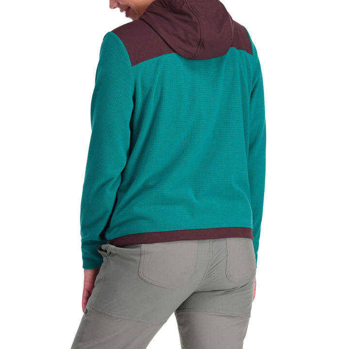 Outdoor Research Trail Mix Pullover Hoodie - Women's Deep Lake/Elk