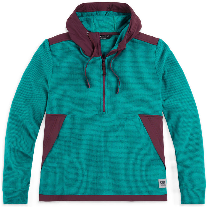 Outdoor Research Trail Mix Pullover Hoodie - Women's Deep Lake/Elk