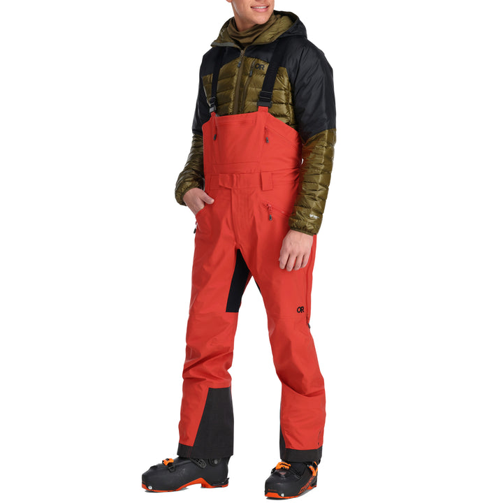 Outdoor Research Hemisphere II Bib Pants - Men's Cranberry