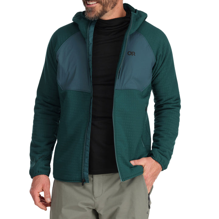 Outdoor Research Vigor Plus Fleece Hoodie - Men's Treeline