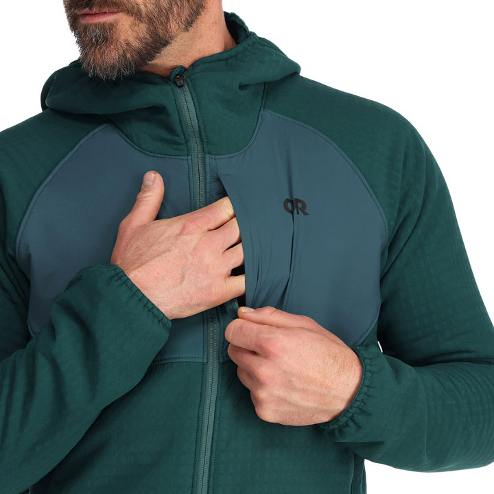 Outdoor Research Vigor Plus Fleece Hoodie - Men's Treeline