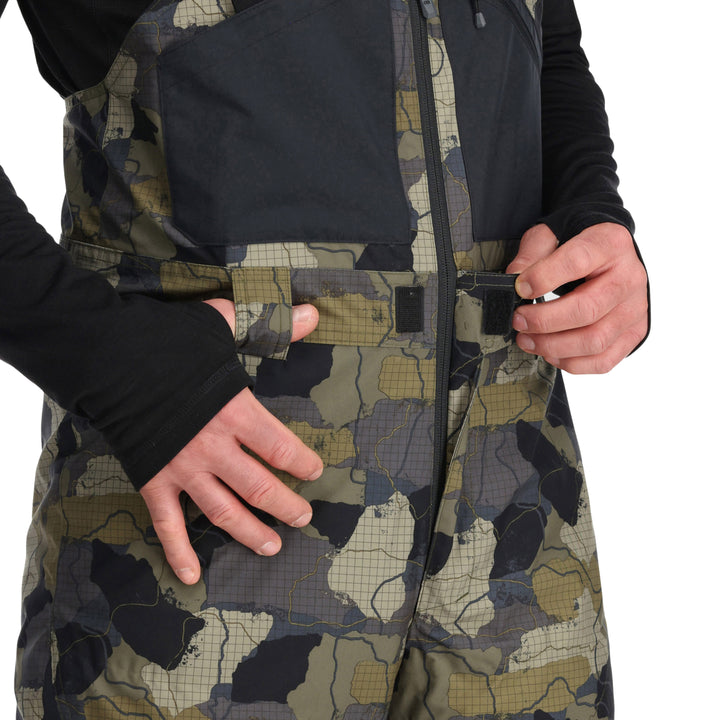 Outdoor Research Snowcrew Bib Pants - Men's Loden Camo/Black