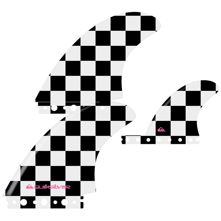 Quiksilver Tech Twin Chess Surfboard Fins Multi