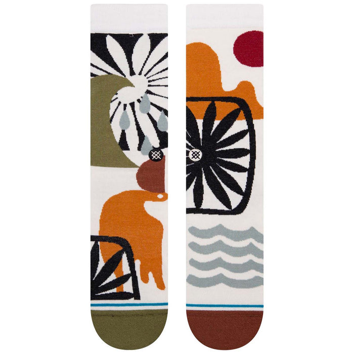 Stance Land and Sea Socks Off White