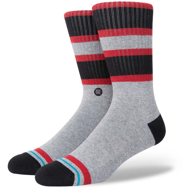Stance Que Crew Socks Heather Grey