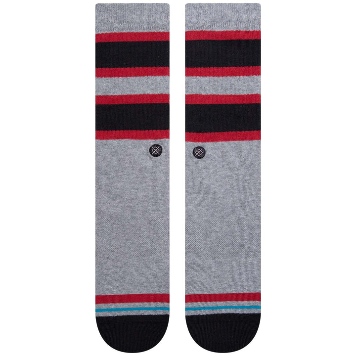 Stance Que Crew Socks Heather Grey