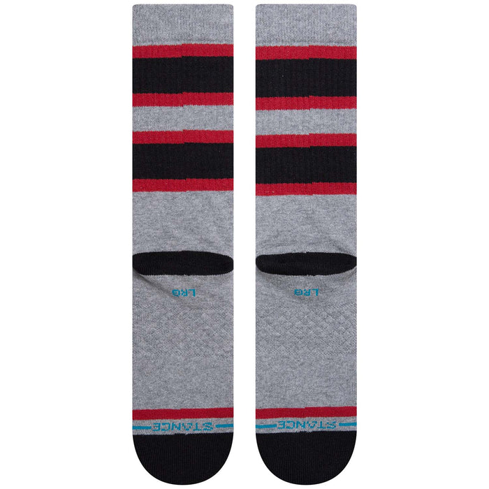 Stance Que Crew Socks Heather Grey