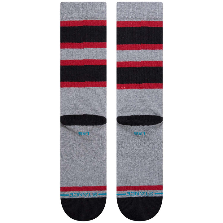 Stance Que Crew Socks Heather Grey