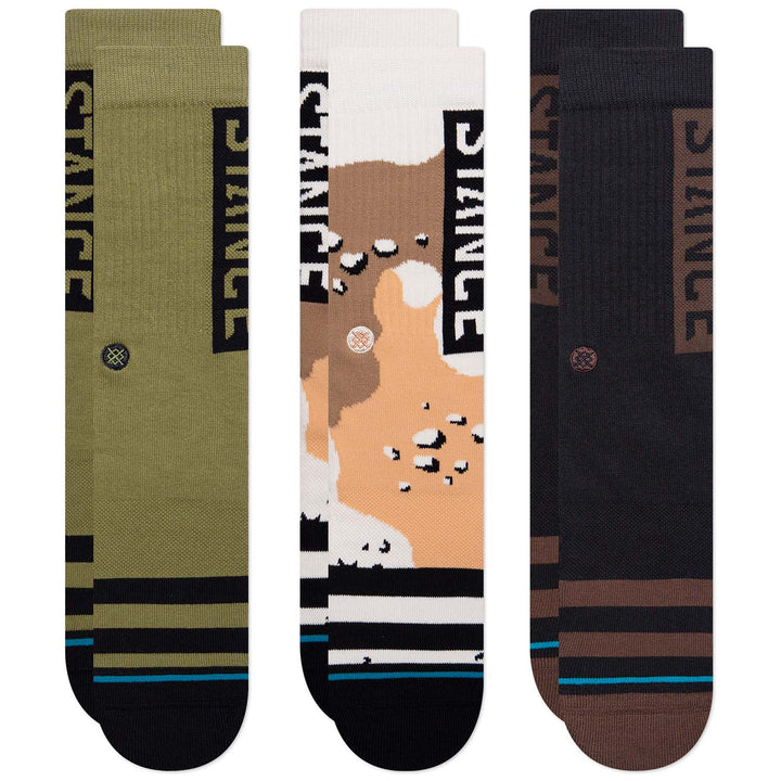 Stance The OG 3-Pack Socks Black