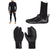 Quiksilver 5/4/3 Everyday Sessions Chest Zip GBS Wetsuit + 5mm Everyday Sessions Round Toe Wetsuit Boots + 5mm Marathon Sessions 3 Finger Wetsuit Mittens