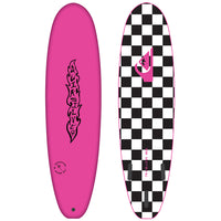 Quiksilver Tech Soft Break 7' Surfboard Pink::Pink