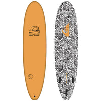 Quiksilver Tech Soft Break 8' Surfboard Orange::Orange