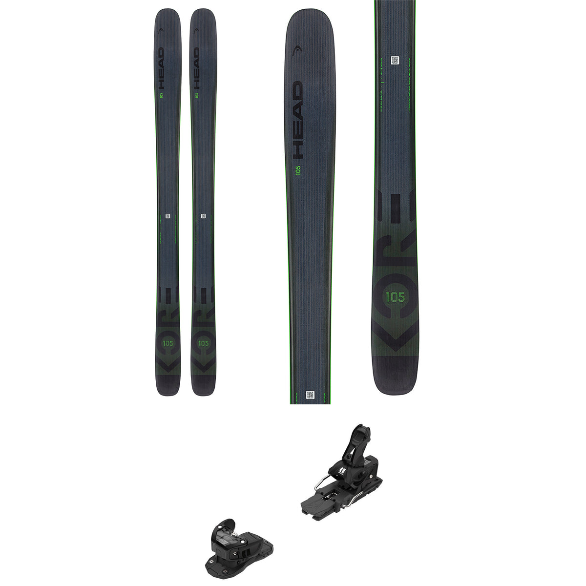 Head Kore 105 Skis + Armada Warden 13 Demo Bindings 2022