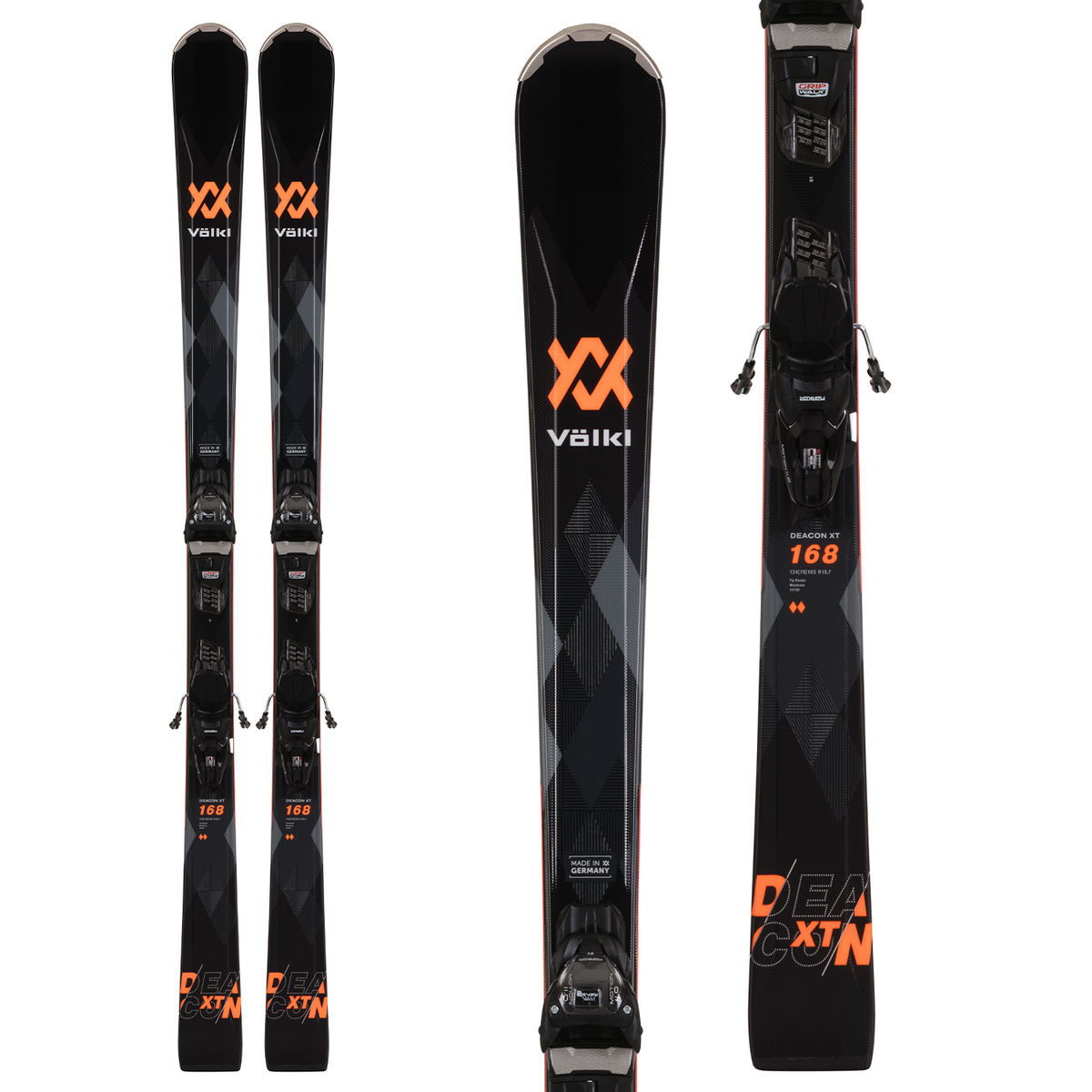 Völkl Deacon XT Skis + vMotion 10 GW Bindings 2023