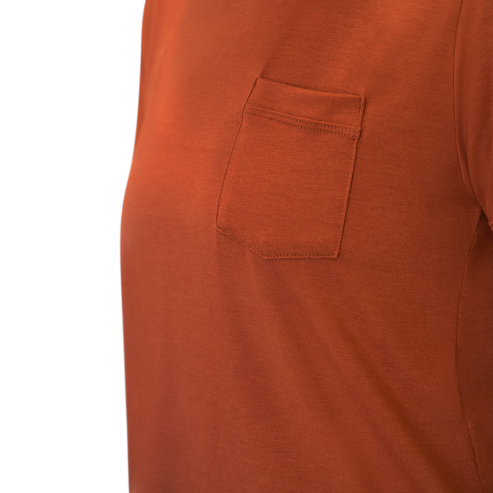 Shredly Pocket Tee - Women's Terracotta